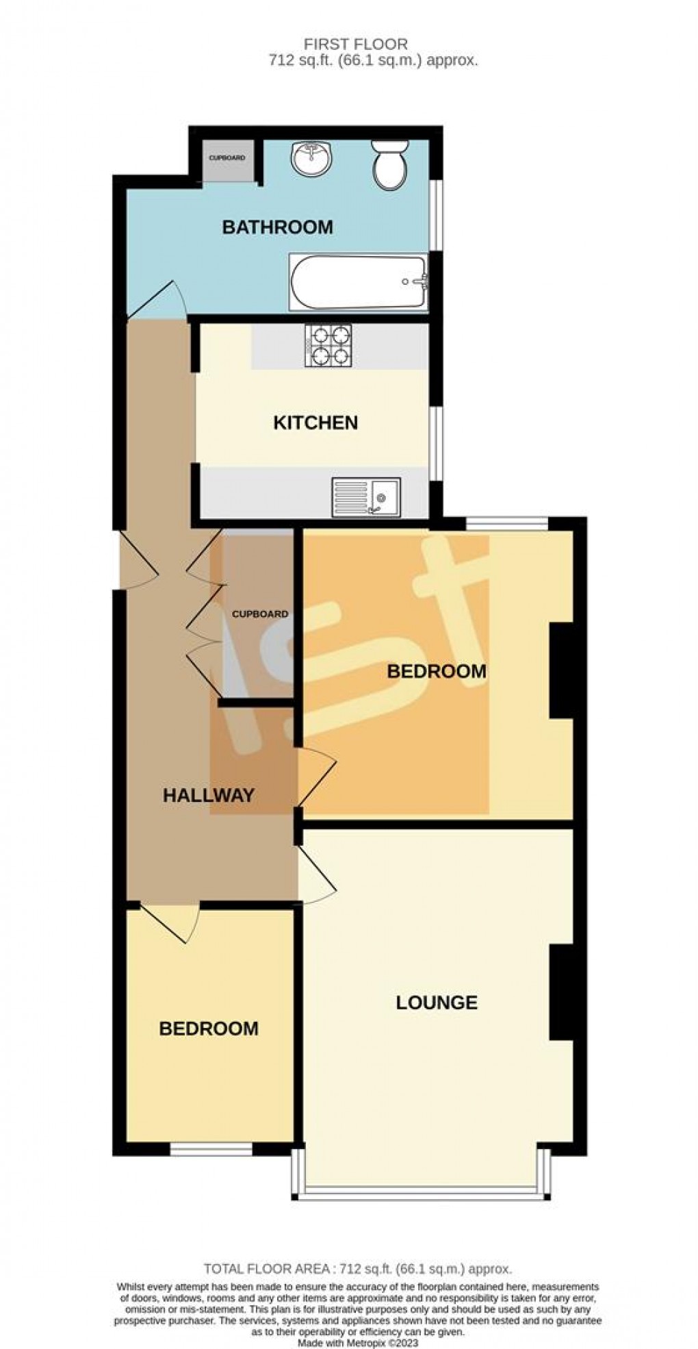 Floorplan for Christchurch Road, Southend On Sea