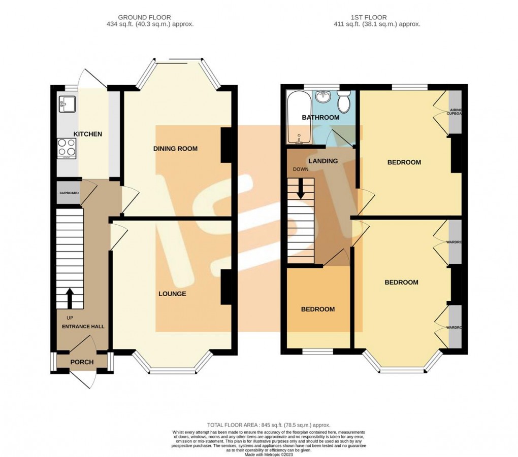Floorplan for Redstock Road, Southend-On-Sea