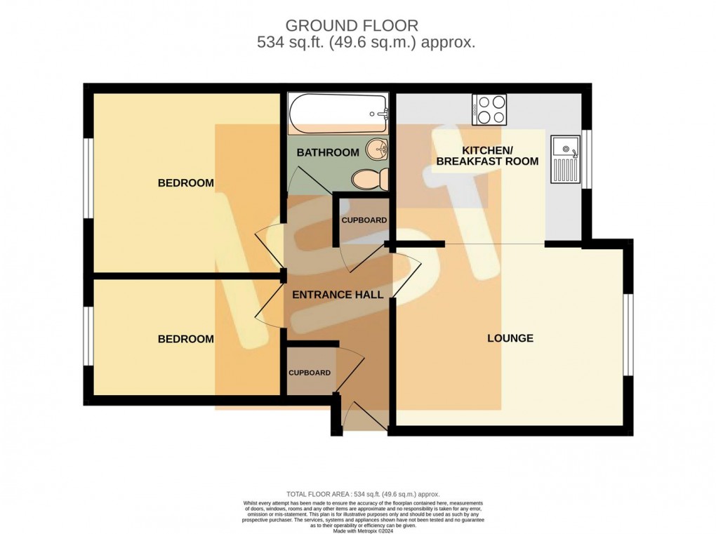 Floorplan for Southchurch Avenue, Southend On Sea