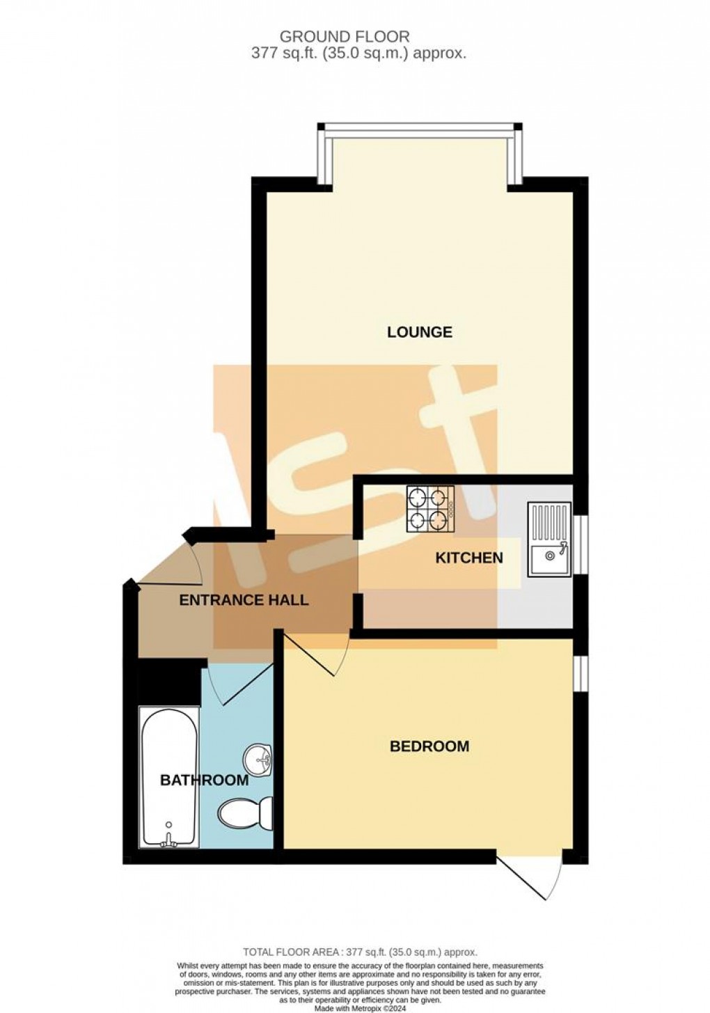 Floorplan for Cheltenham Road, Southend-On-Sea