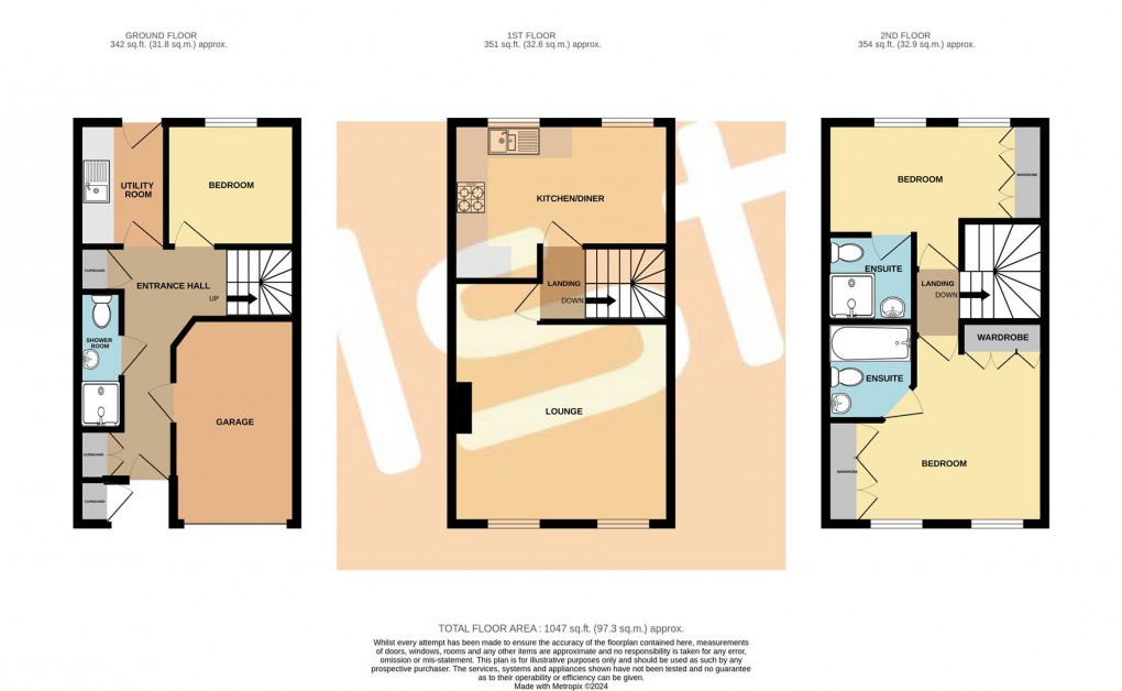 Floorplan for Collier Way, Southend-On-Sea