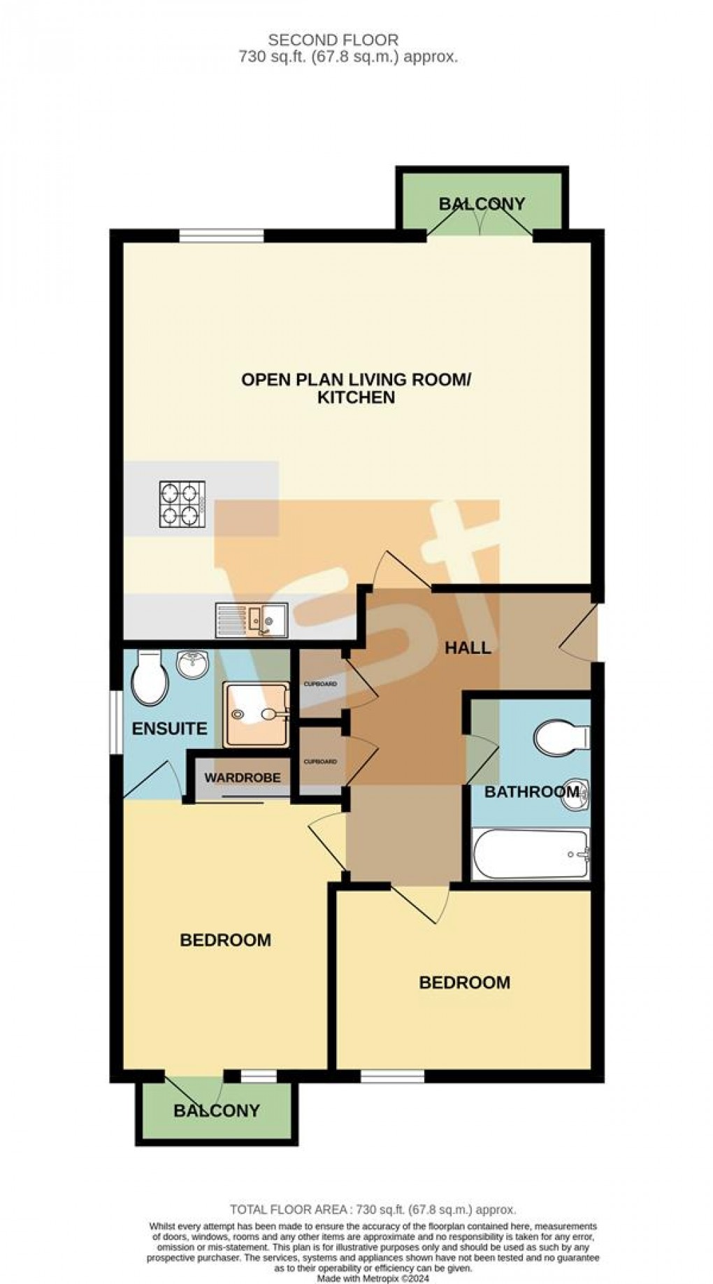 Floorplan for Alexandra Road, Southend-On-Sea