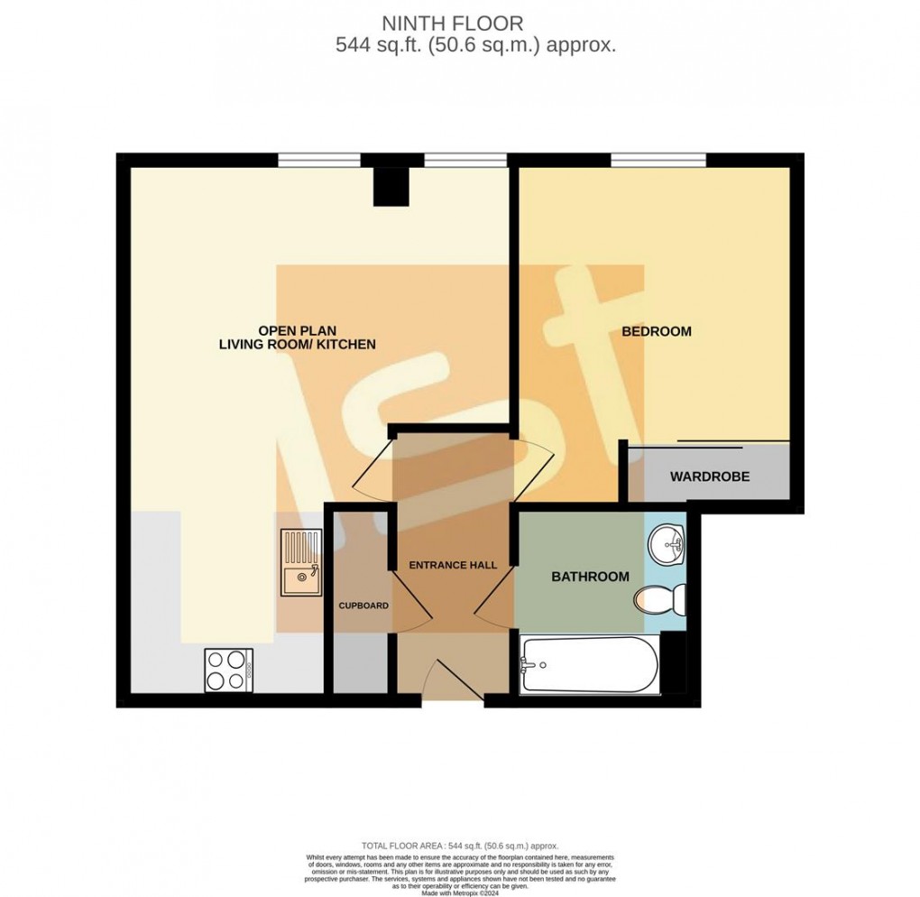Floorplan for Southchurch Avenue, Southend-On-Sea