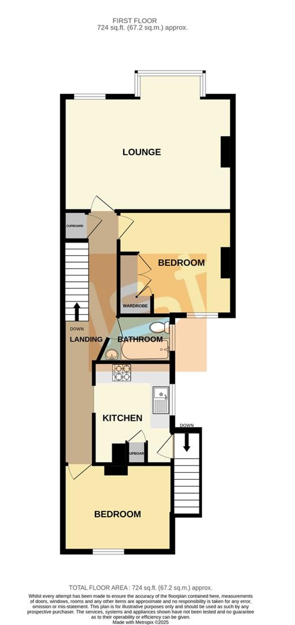 Floorplan for Cheltenham Road, Southend-On-Sea