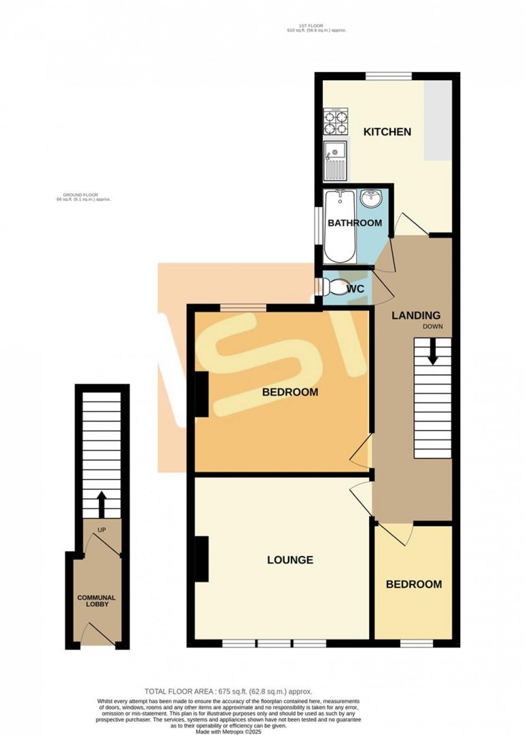 Floorplan for Beresford Road, Southend-On-Sea