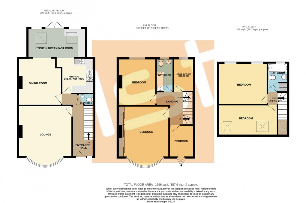 Floorplan for Kensington Road, Southend-On-Sea