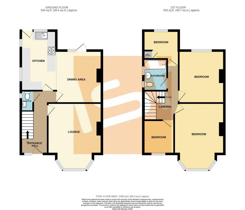 Floorplan for Park Lane, Southend-On-Sea