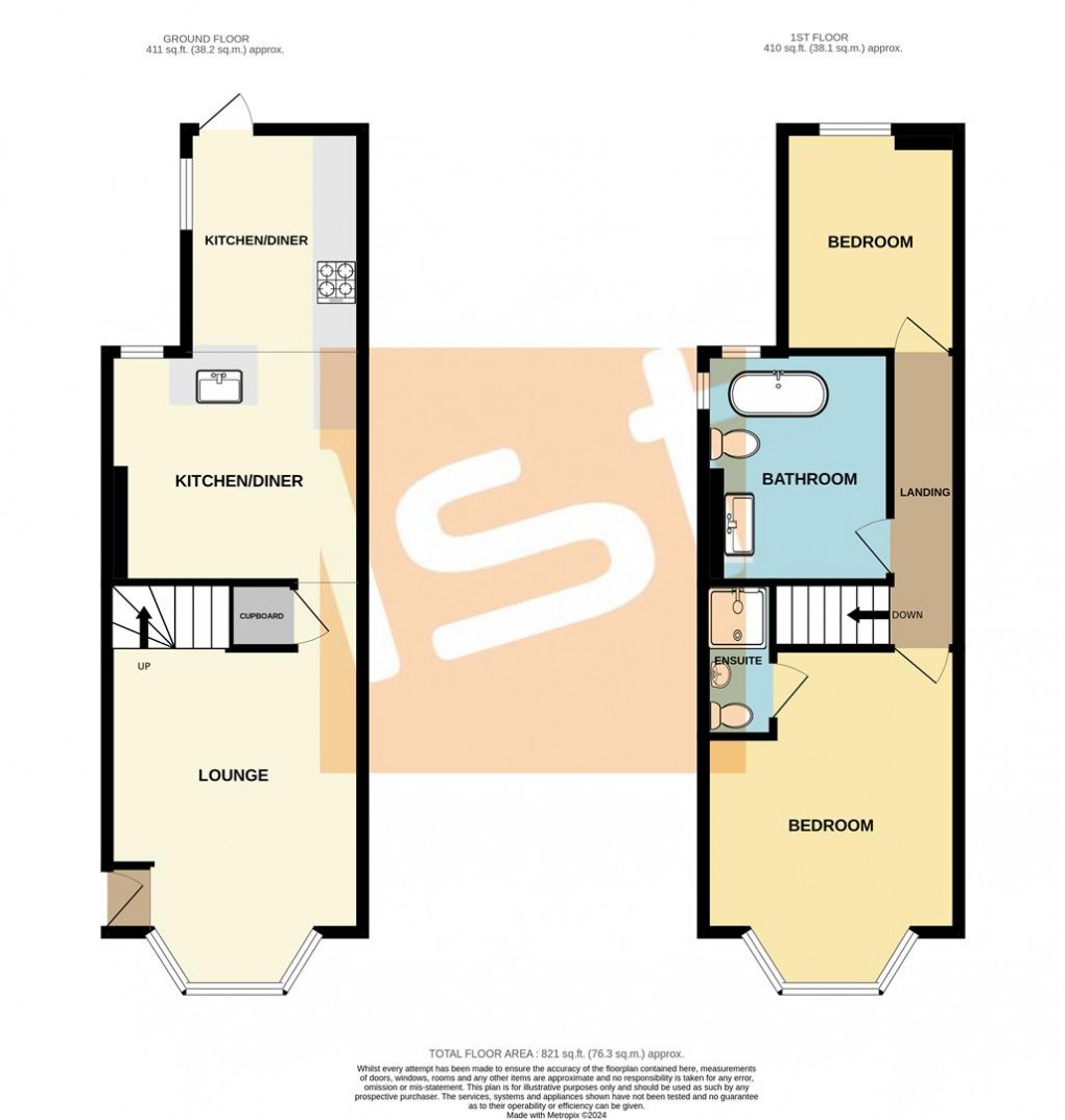Floorplan for Christchurch Road, Southend-On-Sea