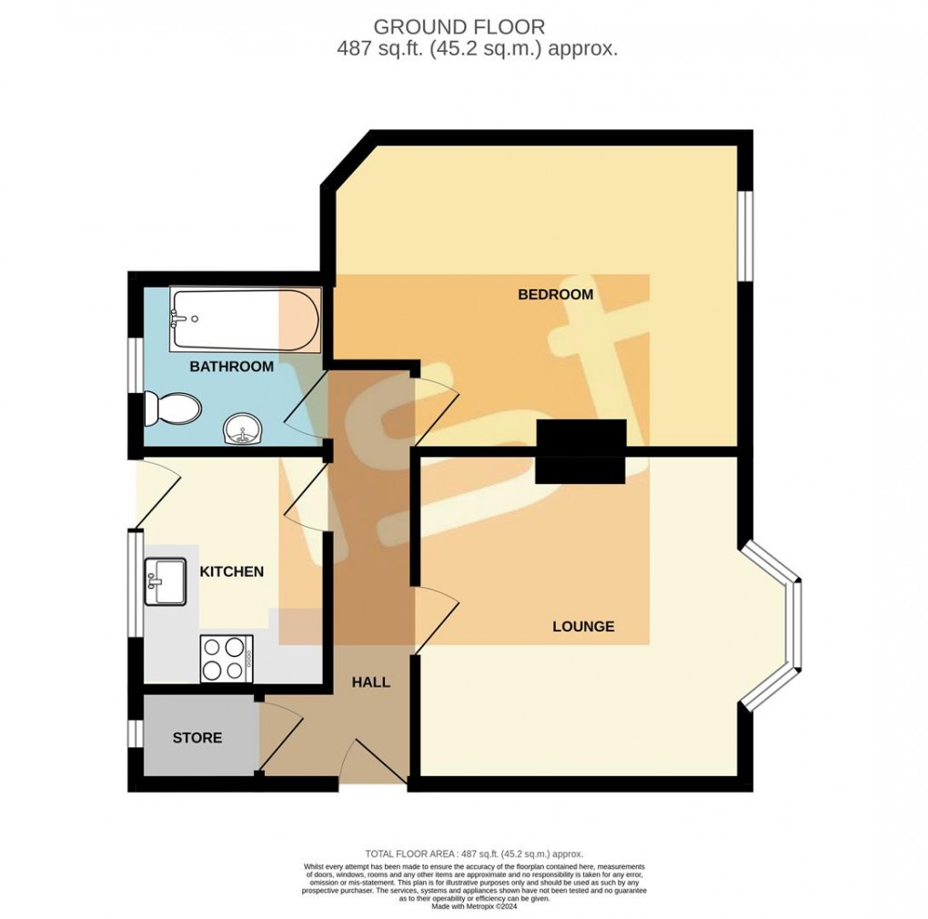 Floorplan for Westcliff Parade, Westcliff On Sea