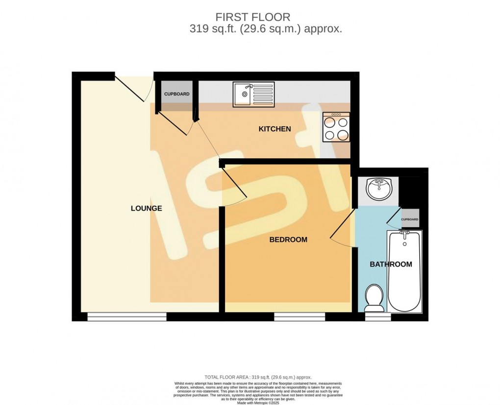 Floorplan for Queens Road, Southend-On-Sea