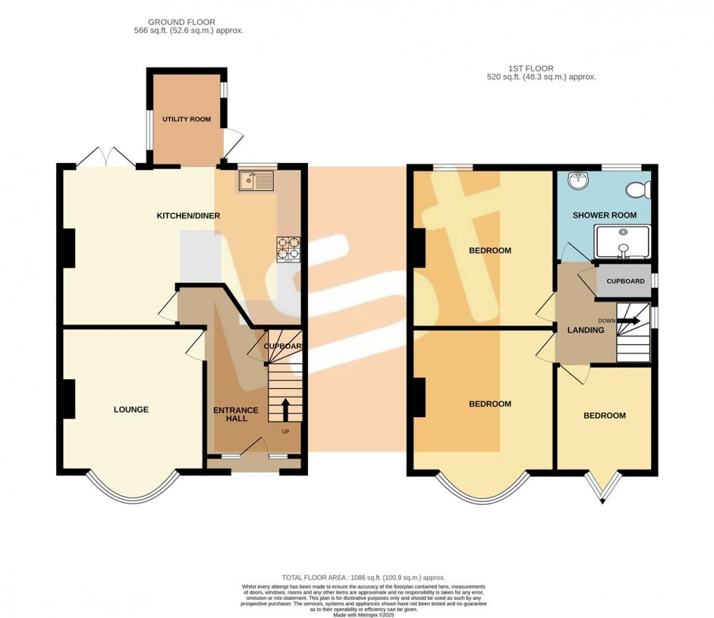 Floorplan for Trinity Road, Southend-On-Sea