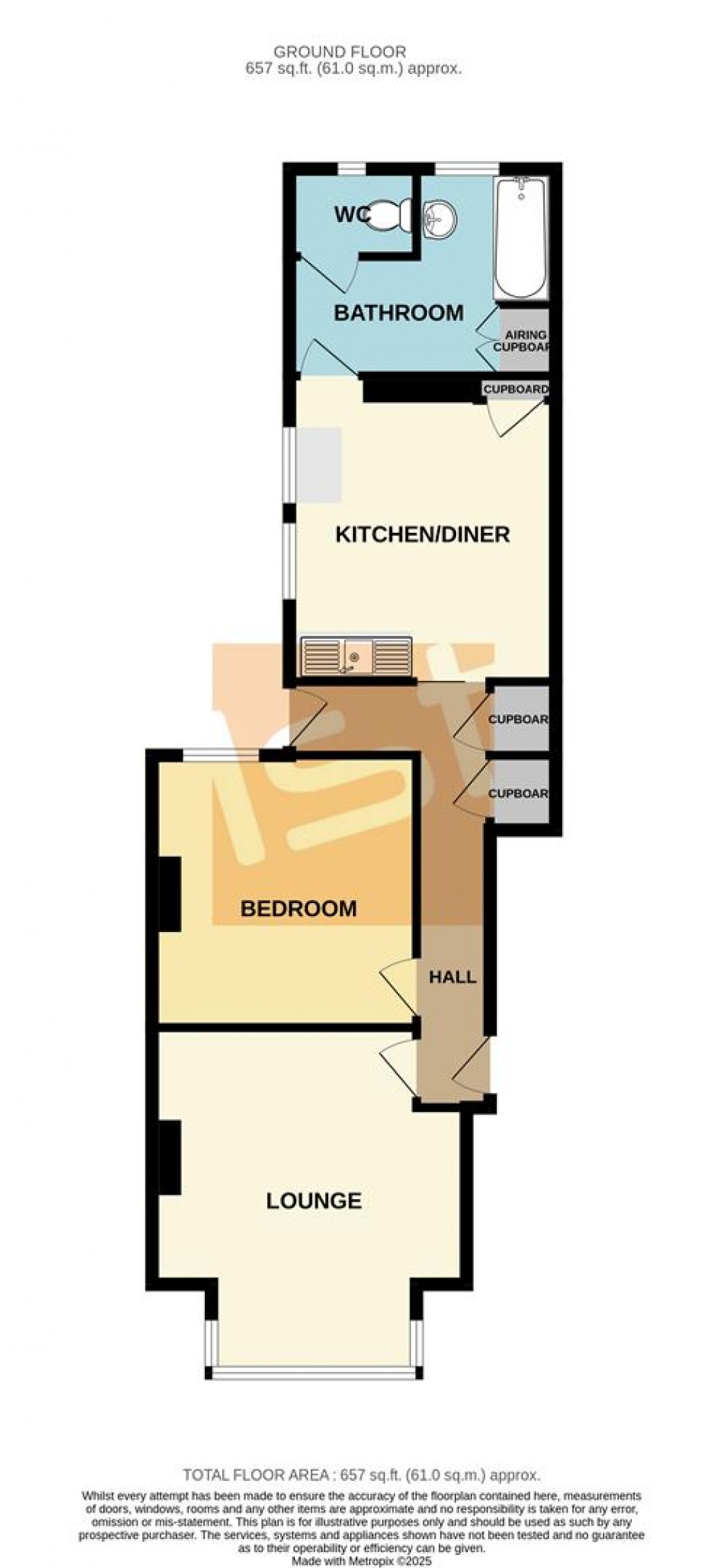 Floorplan for Cheltenham Road, Southend-On-Sea