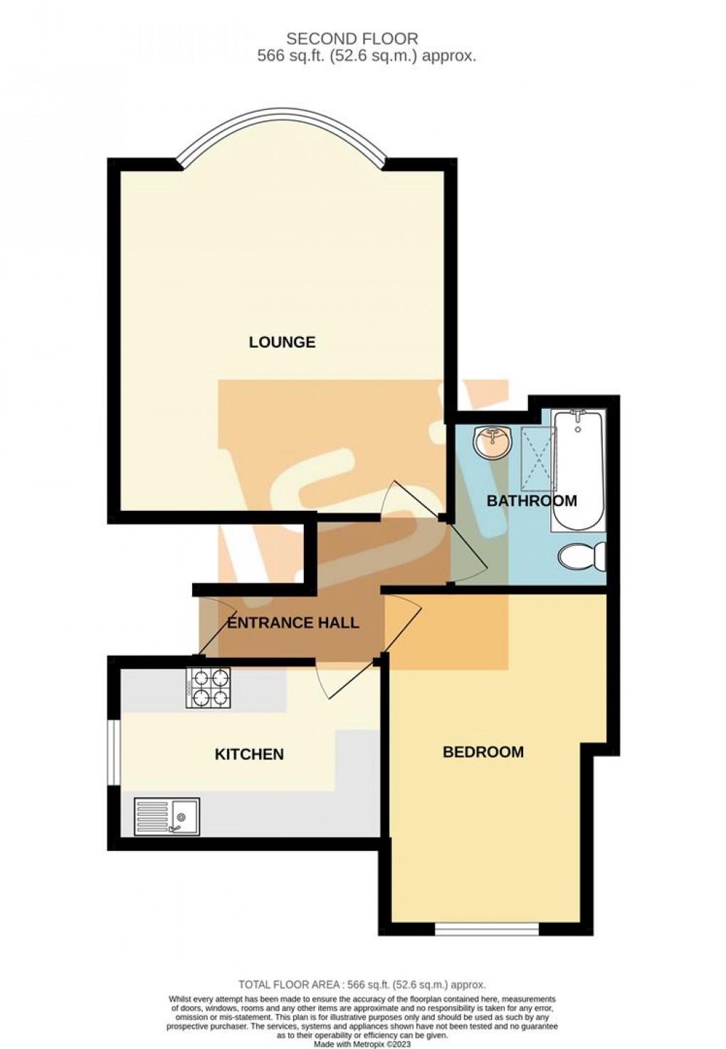 Floorplan for Palmerston Road, Westcliff On Sea