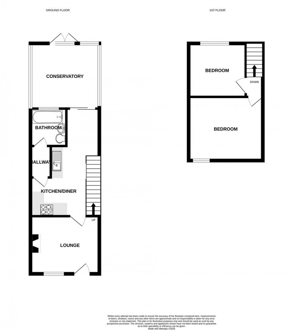 Floorplan for New Road, Great Wakering