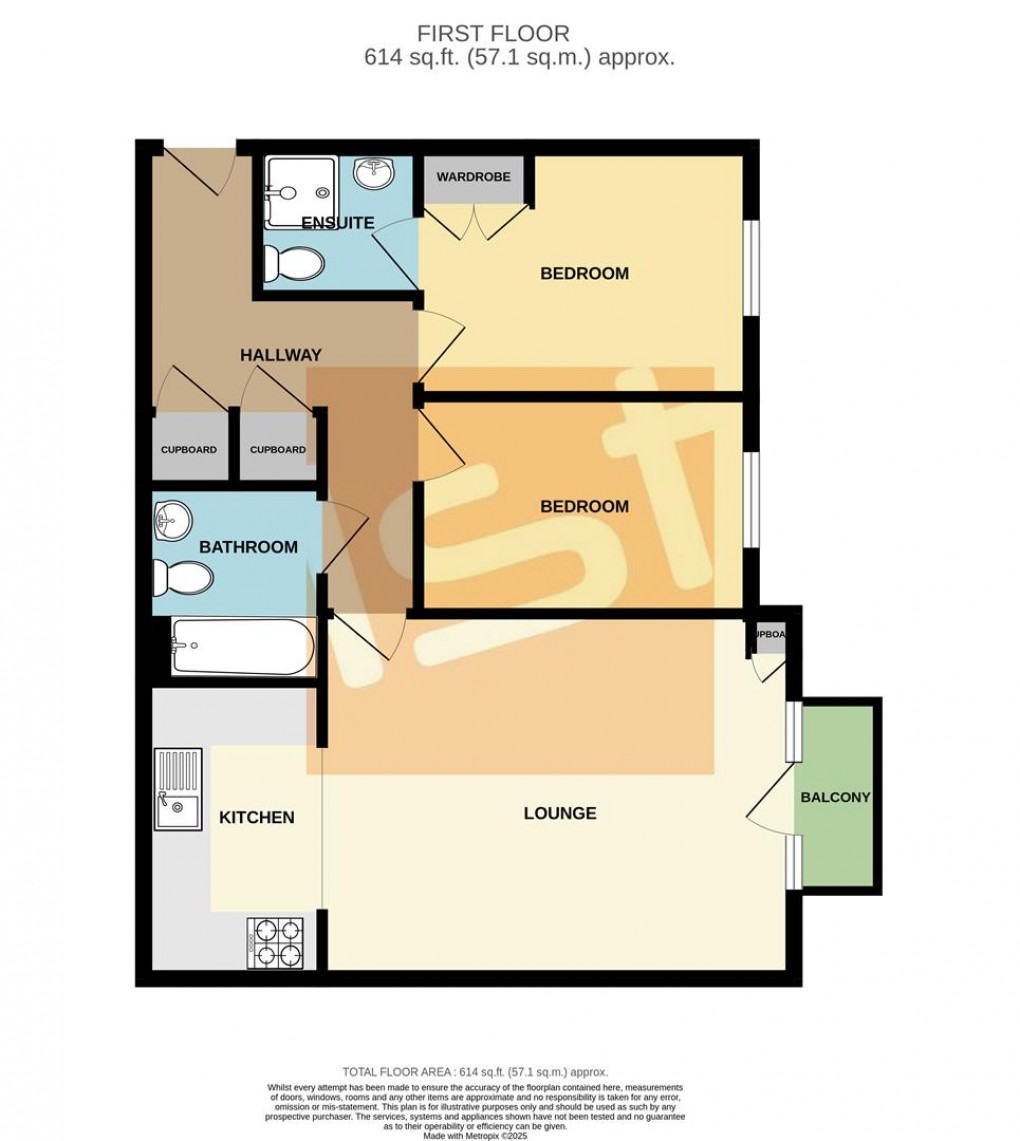 Floorplan for Zeus Road, Southchurch
