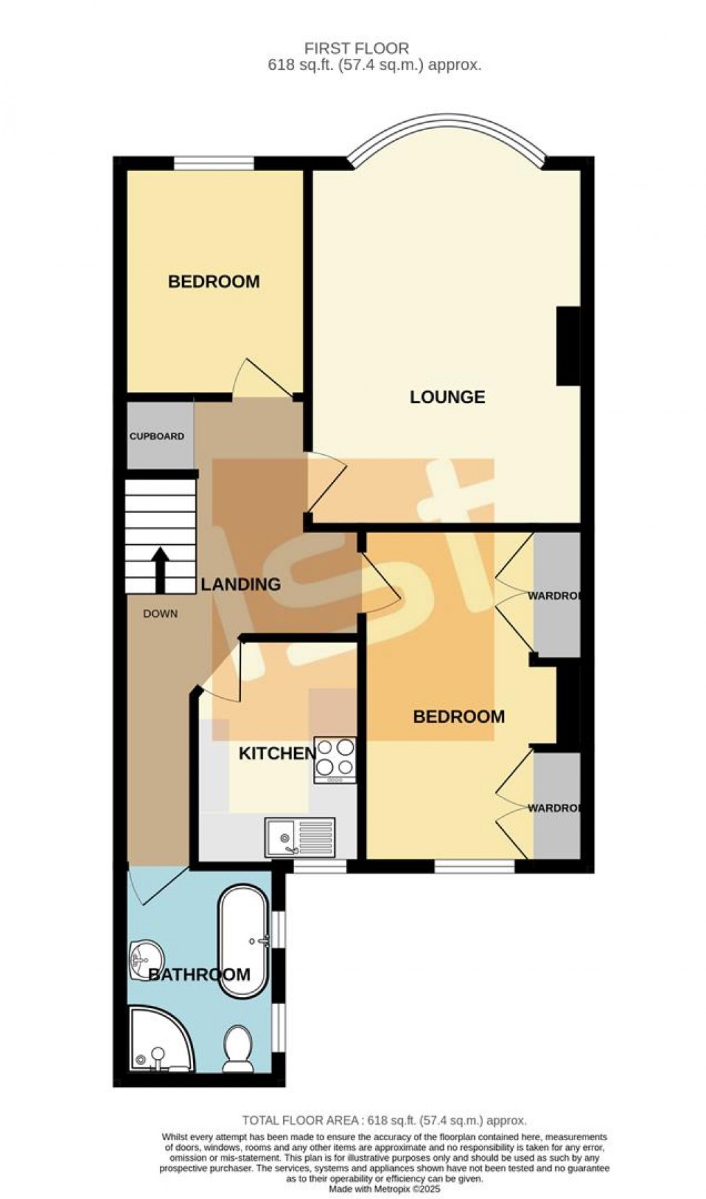Floorplan for Brunswick Road, Southend On Sea
