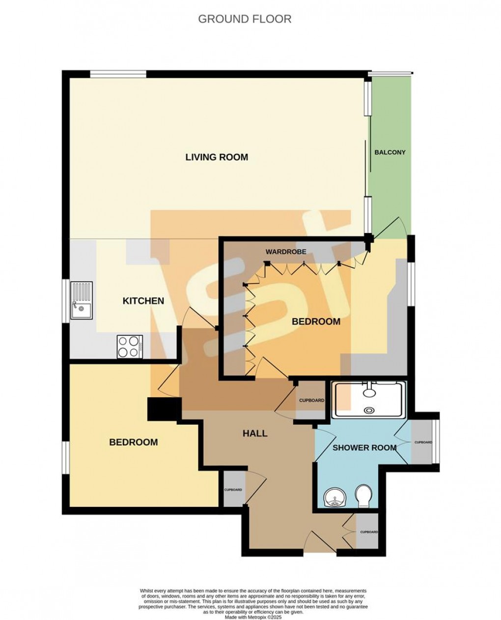 Floorplan for Overcliff, Manor Road, Westcliff-On-Sea
