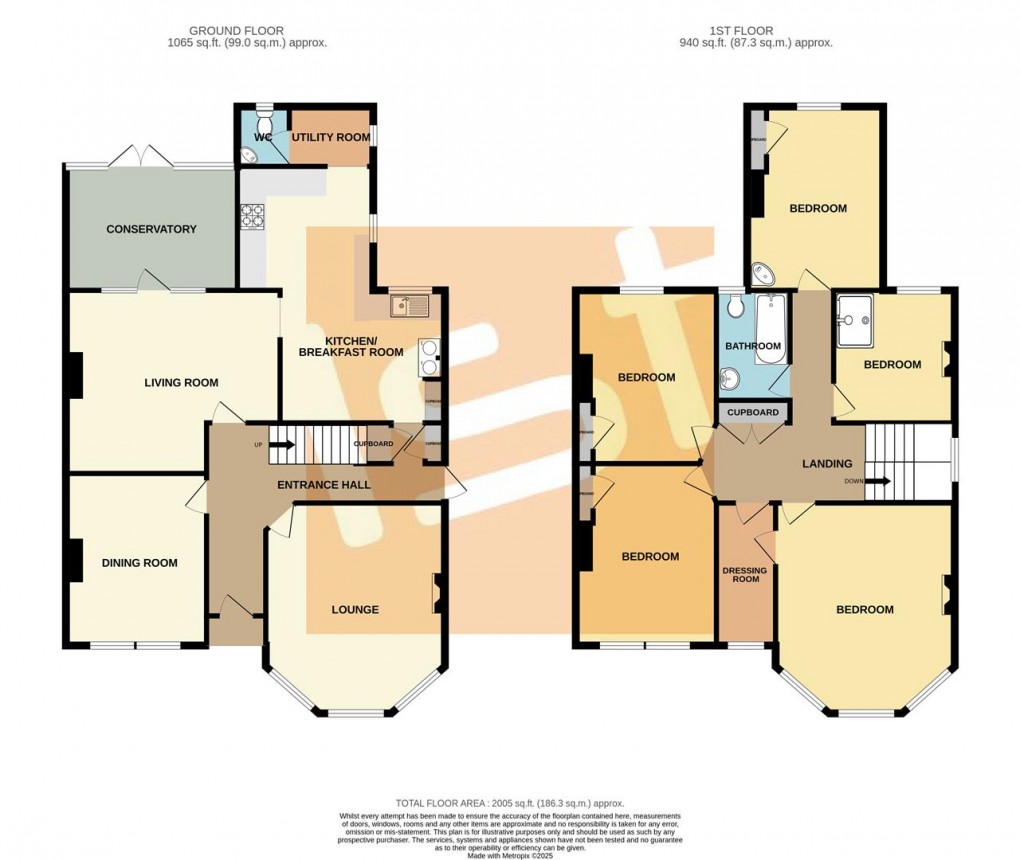 Floorplan for Park Road, Westcliff-On-Sea