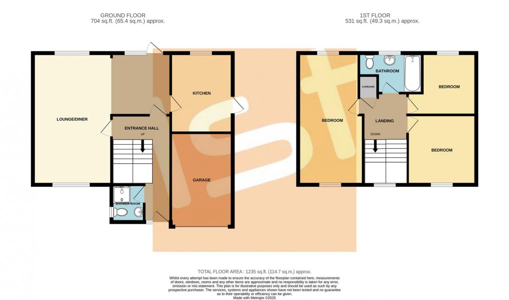 Floorplan for Green Lane, Leigh-On-Sea