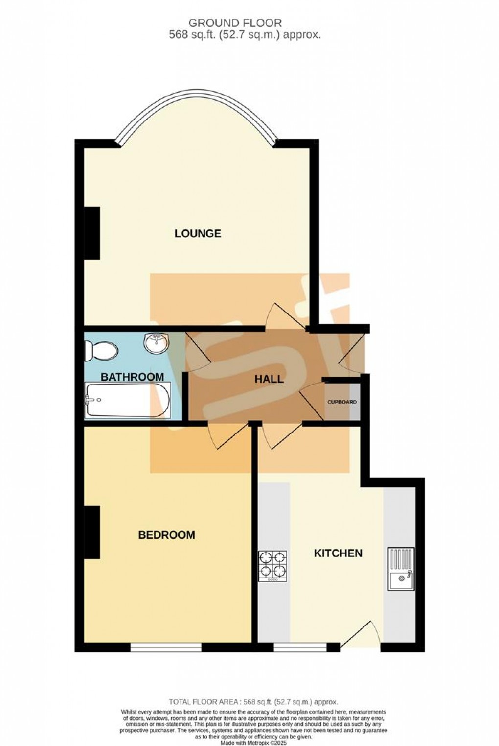 Floorplan for Sandleigh Road, Leigh-On-Sea