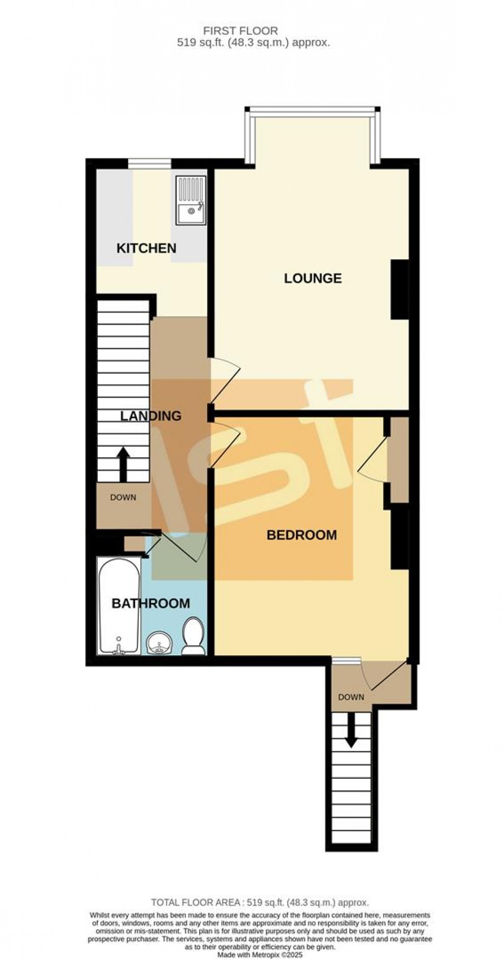 Floorplan for Southview Drive, Westcliff-On-Sea