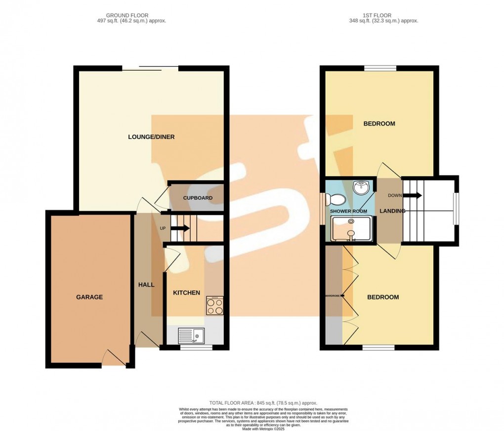 Floorplan for Rochester Drive, Westcliff-On-Sea