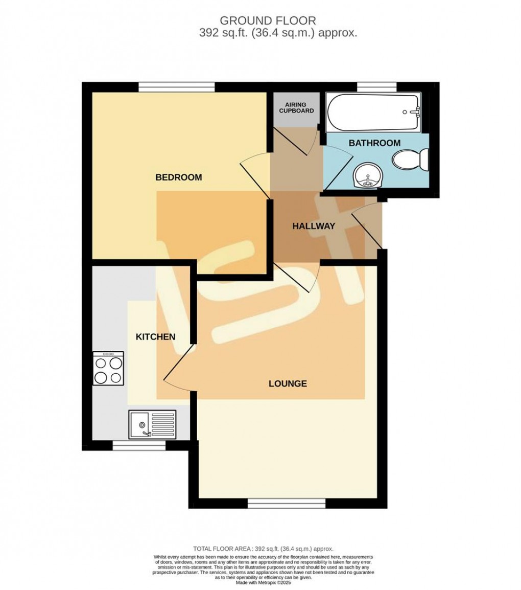 Floorplan for Collier Way, Southend-On-Sea