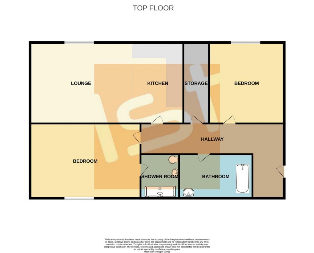 Floorplan for Gainsborough Close, Basildon