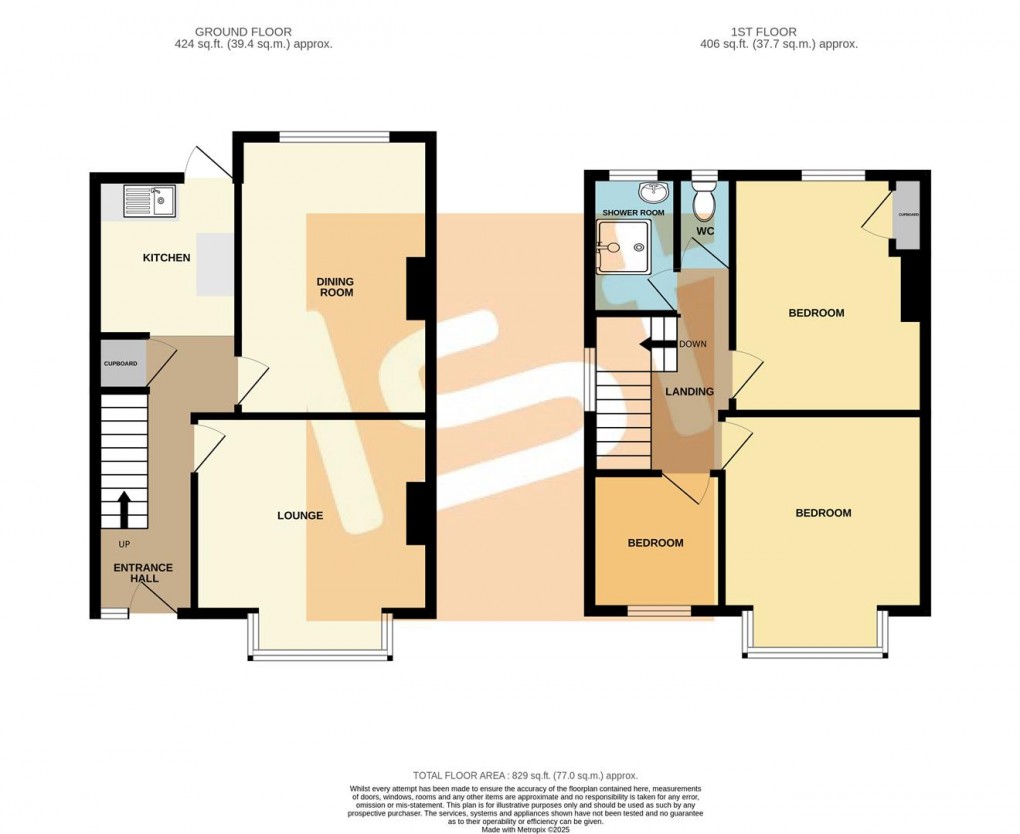 Floorplan for Beresford Road, Southend-On-Sea
