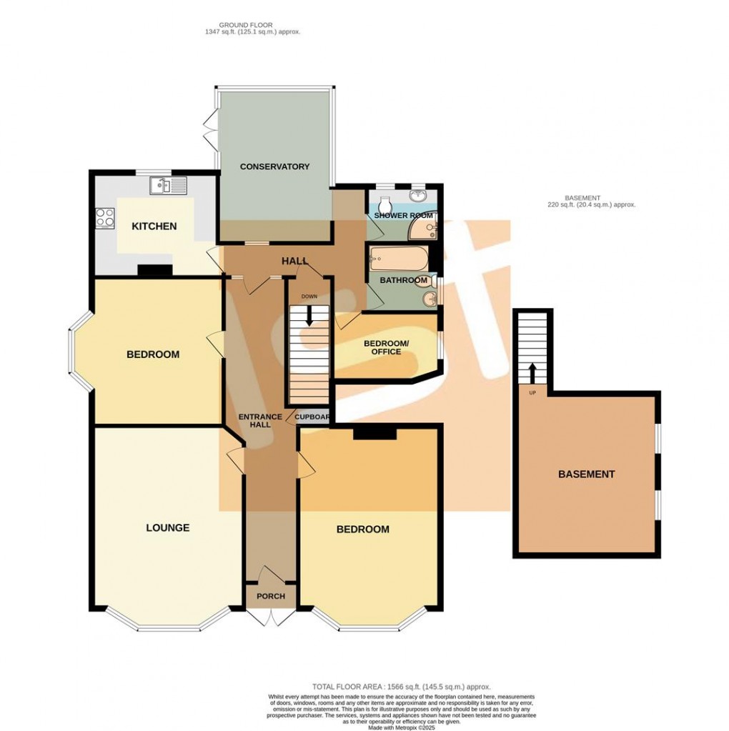 Floorplan for Crowstone Road, Westcliff On Sea, Essex