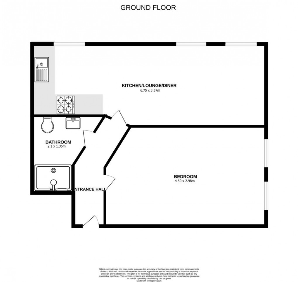 Floorplan for London Road, Westcliff-On-Sea