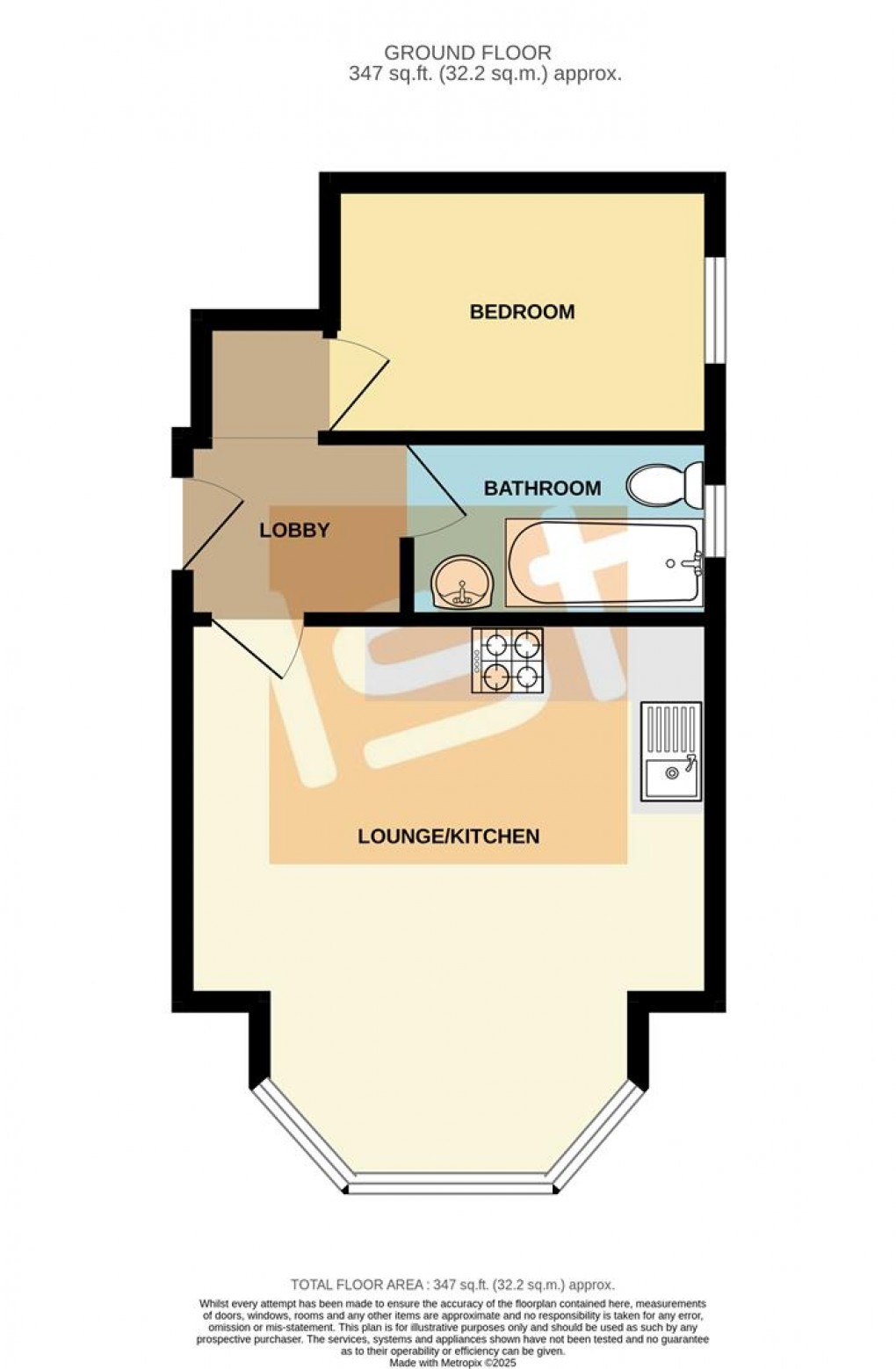 Floorplan for Ailsa Road, Westcliff-On-Sea