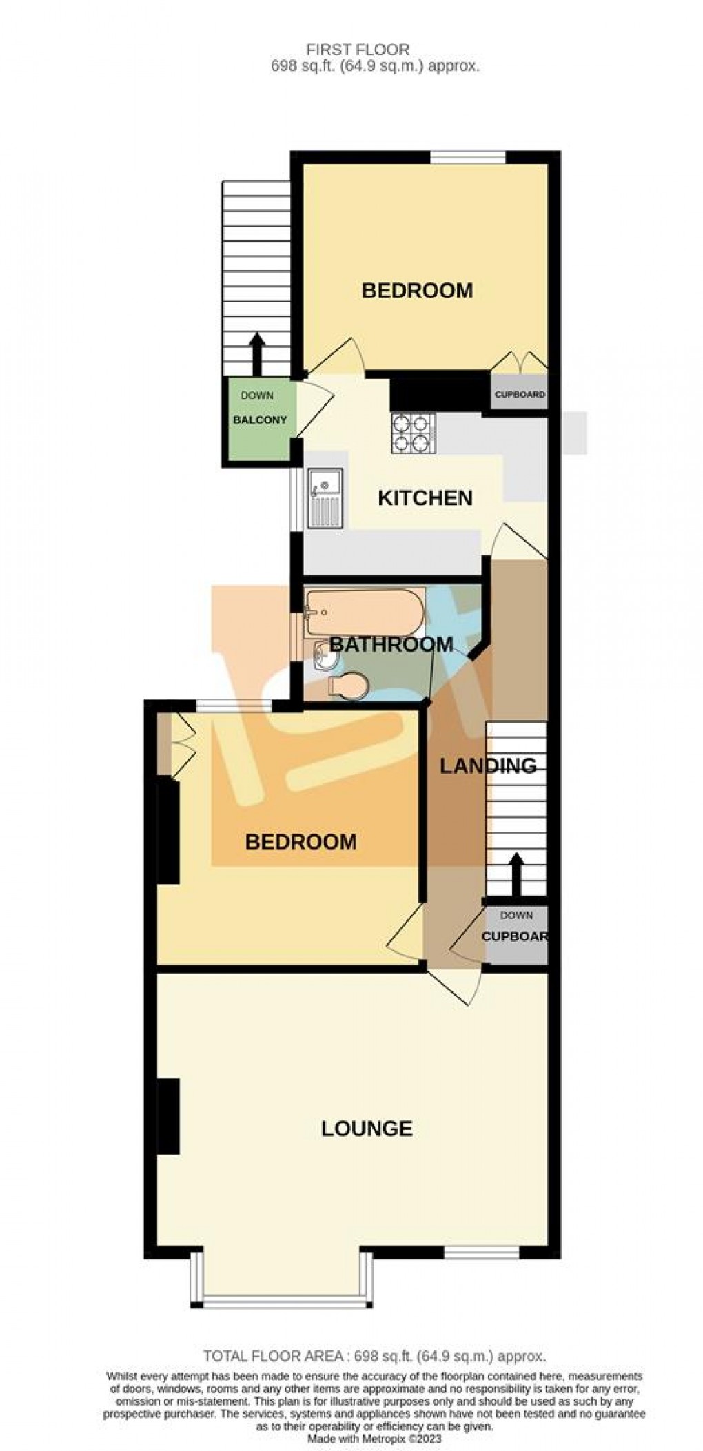 Floorplan for Cheltenham Road, Southend-On-Sea