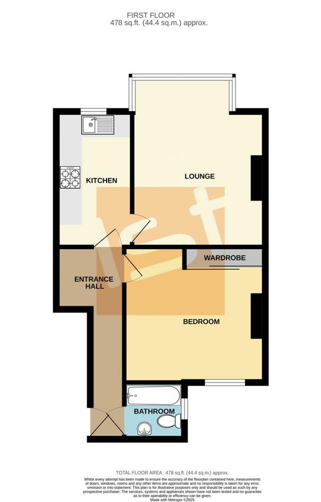 Floorplan for Honiton Road, Southend On Sea