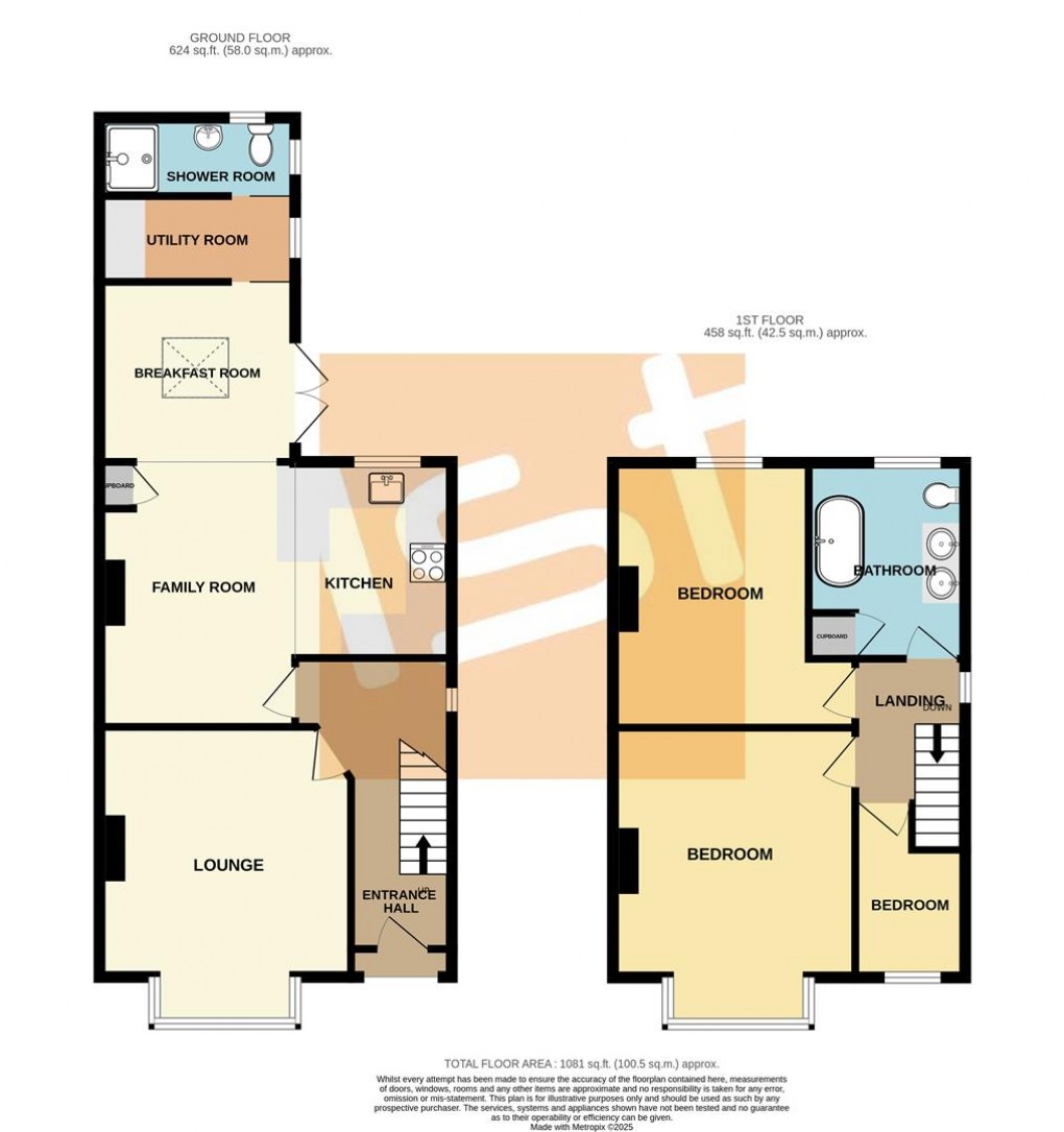 Floorplan for Shoebury Road, Great Wakering, Southend-On-Sea