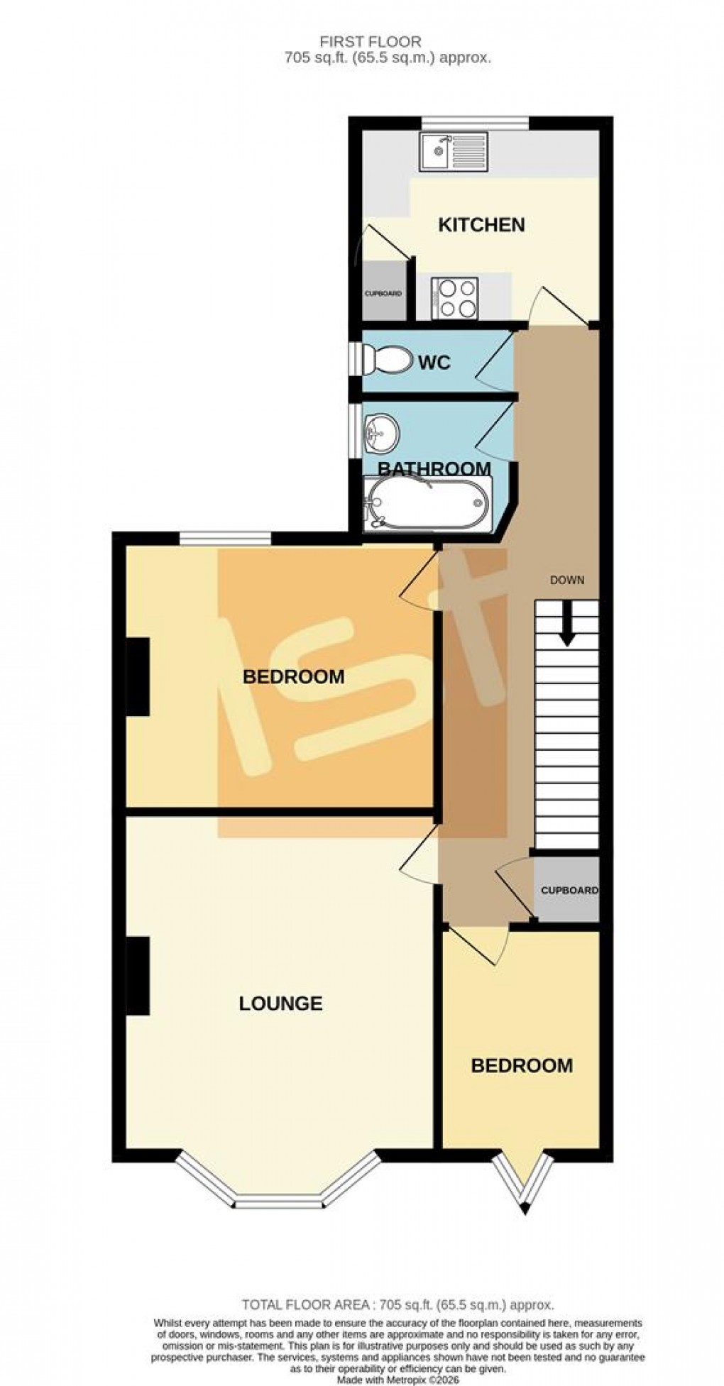 Floorplan for Brightwell Avenue, Westcliff-On-Sea