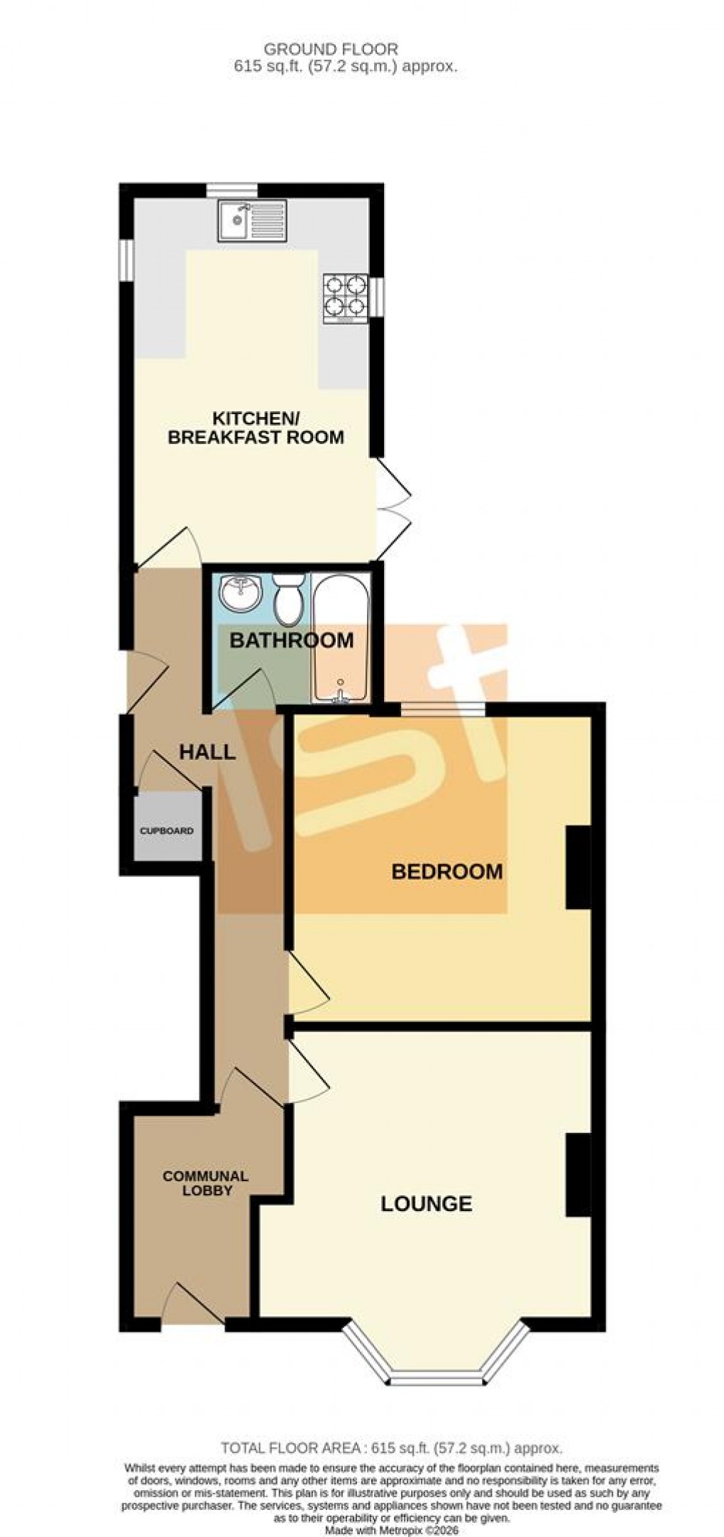 Floorplan for Alexandra Road, Southend-On-Sea
