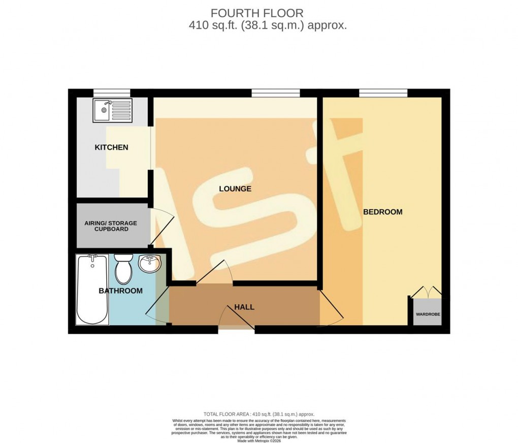 Floorplan for Holland Road, Westcliff-On-Sea