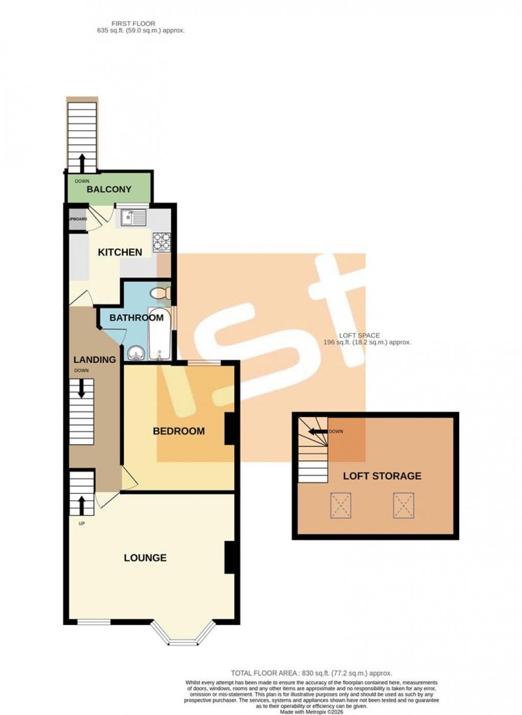 Floorplan for Westborough Road, Westcliff-On-Sea