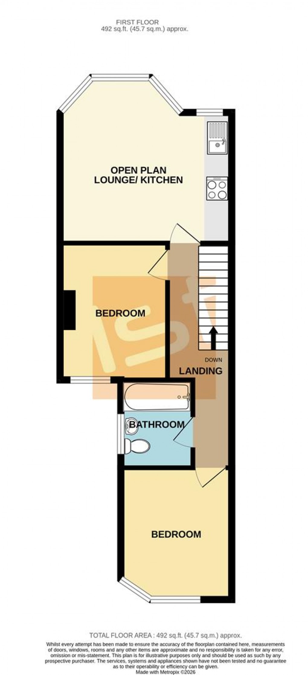Floorplan for St Anns Road, Southend on Sea