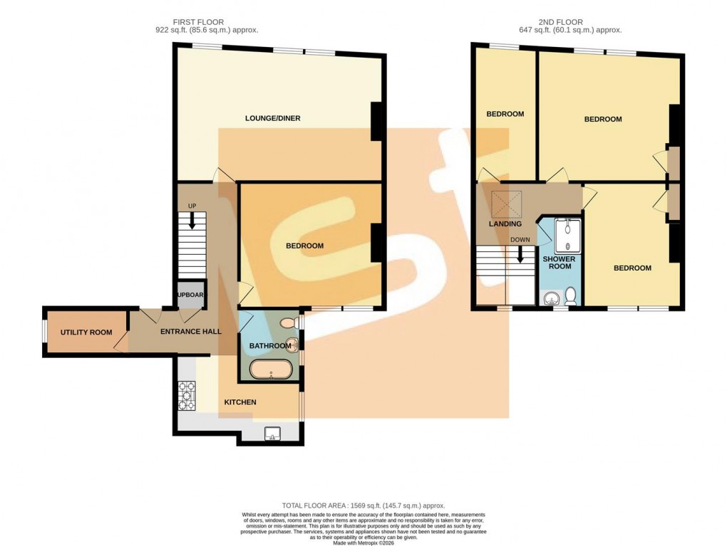 Floorplan for Hamlet Court Road, Westcliff On Sea