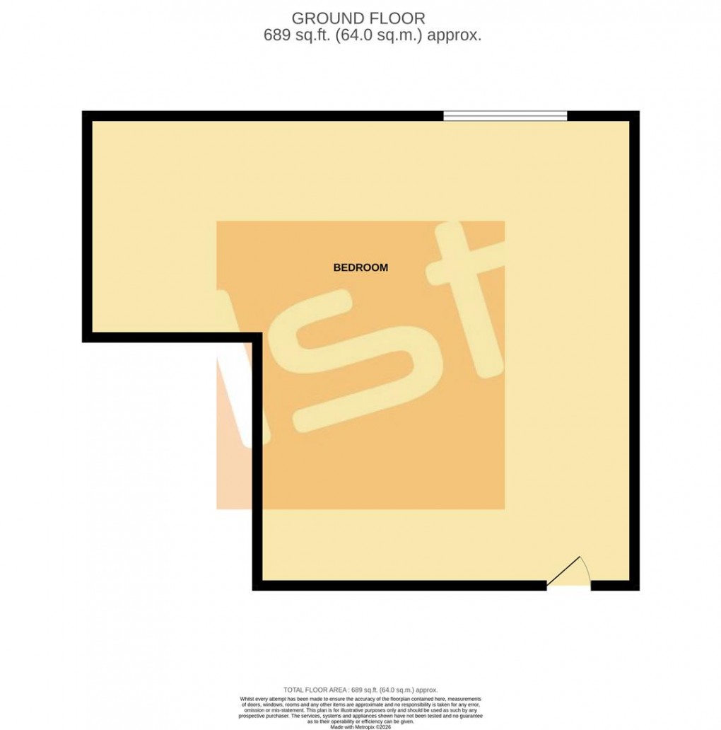 Floorplan for York Road, Southend-On-Sea