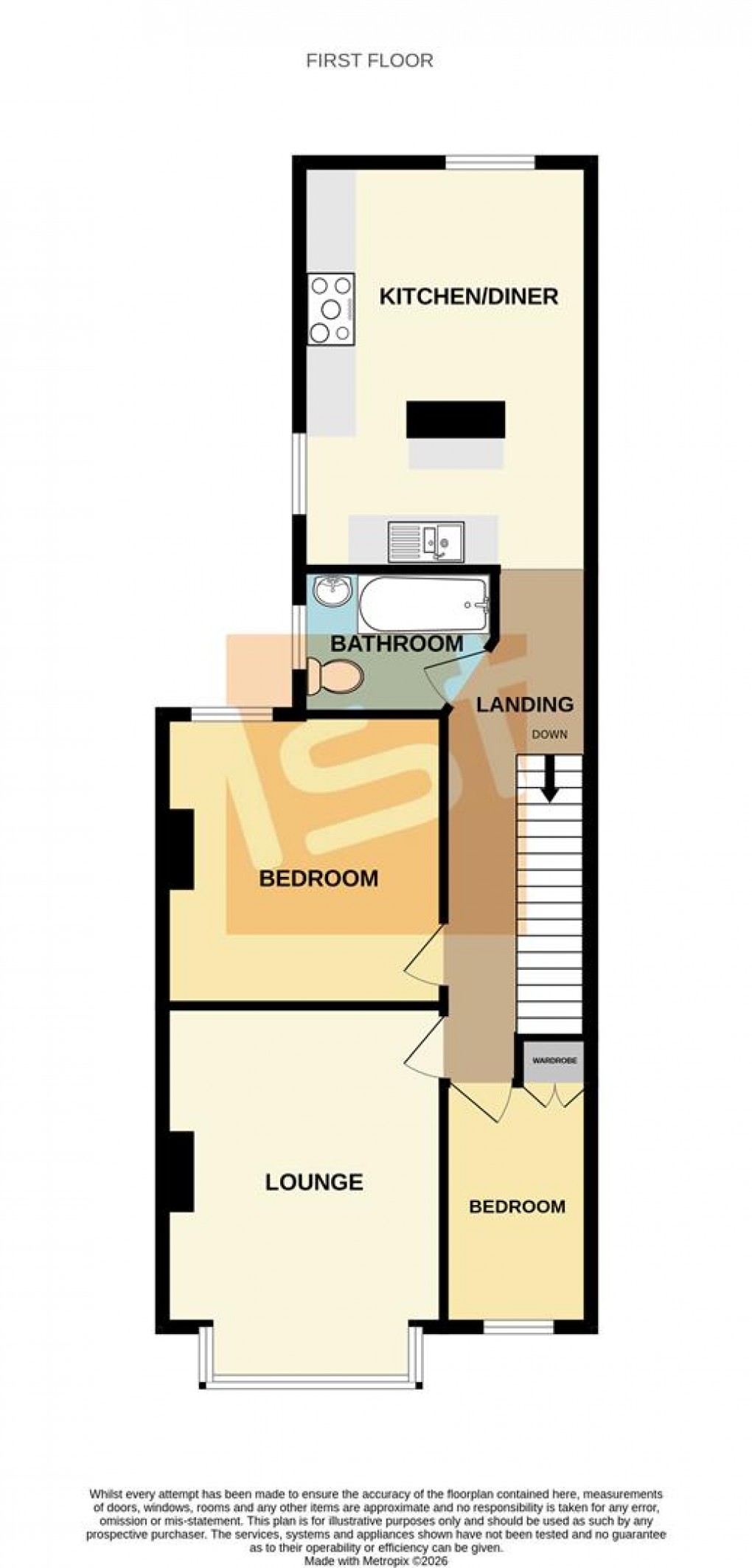 Floorplan for Ambleside Drive, Southend-On-Sea