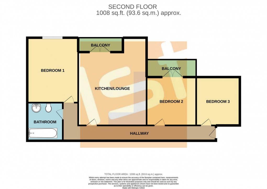 Floorplan for London Road, Westcliff-On-Sea
