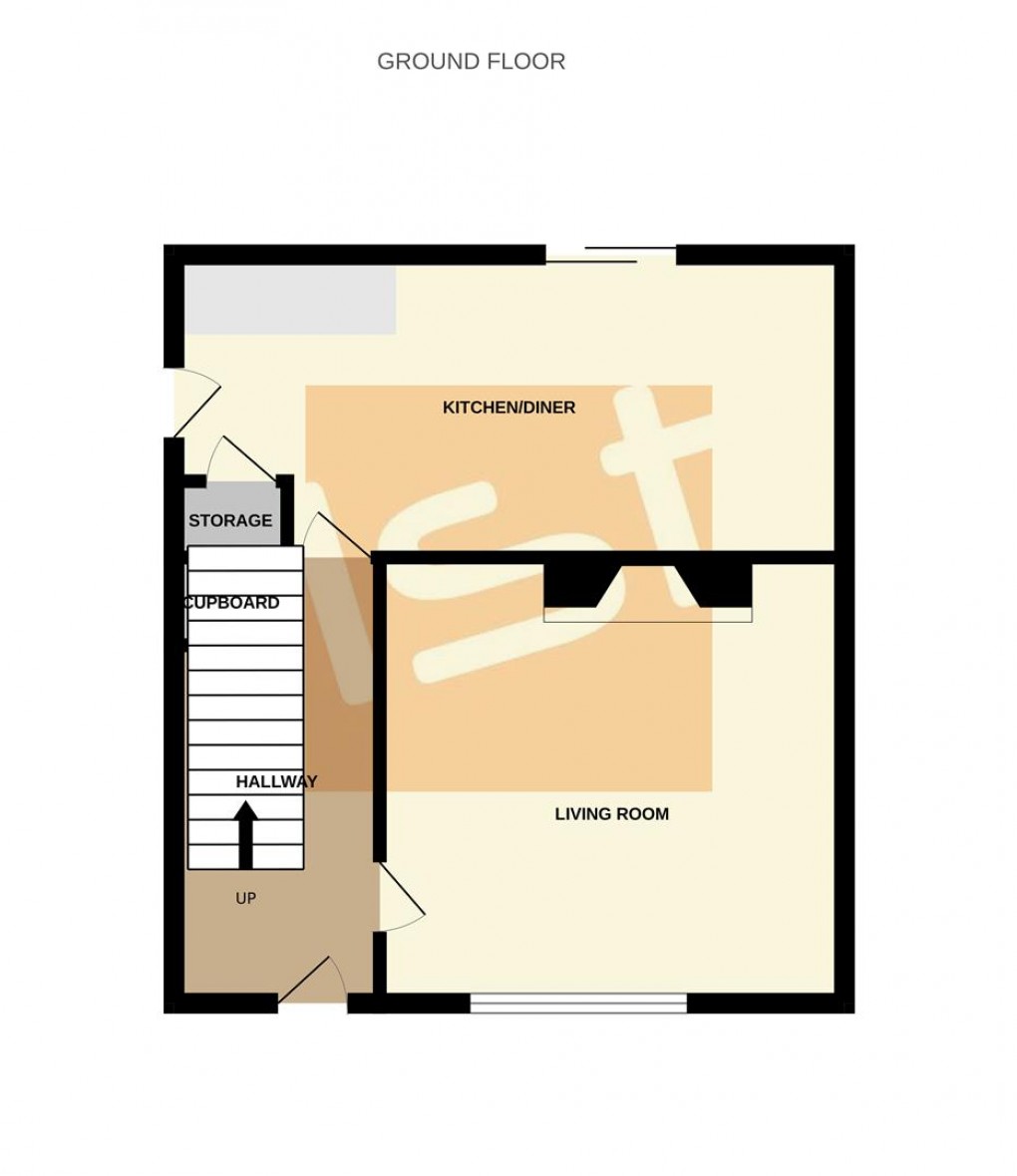 Floorplan for Blyth Avenue, Shoeburyness, Southend-On-Sea