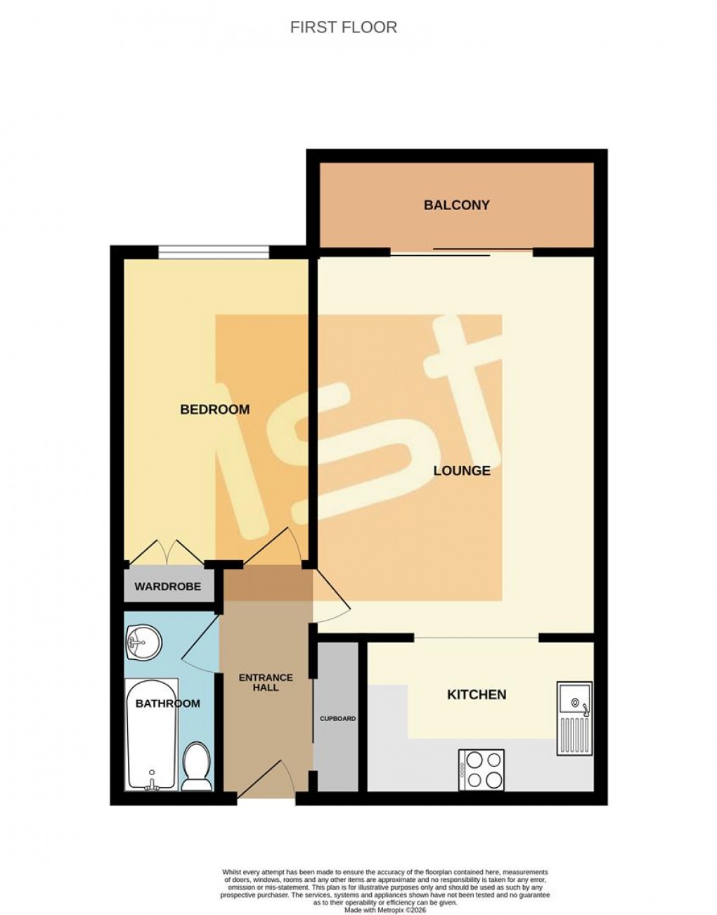 Floorplan for Rampart Terrace, Shoeburyness