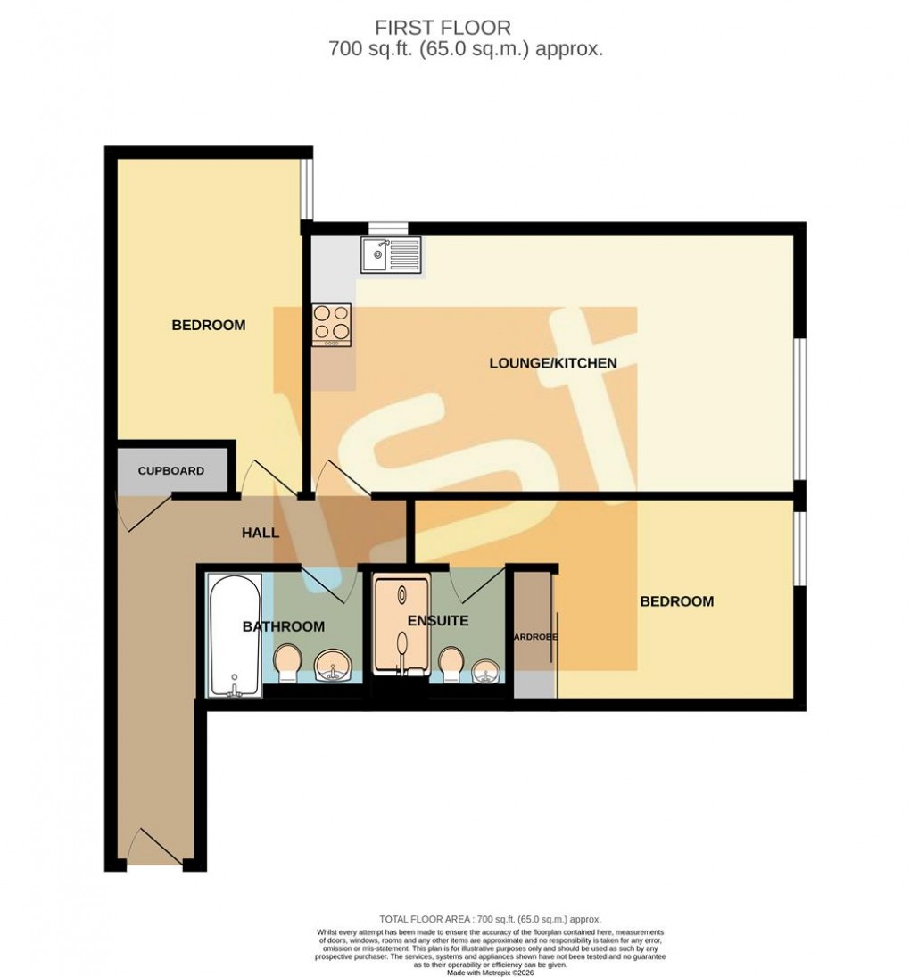 Floorplan for Southchurch Road, Southend On Sea