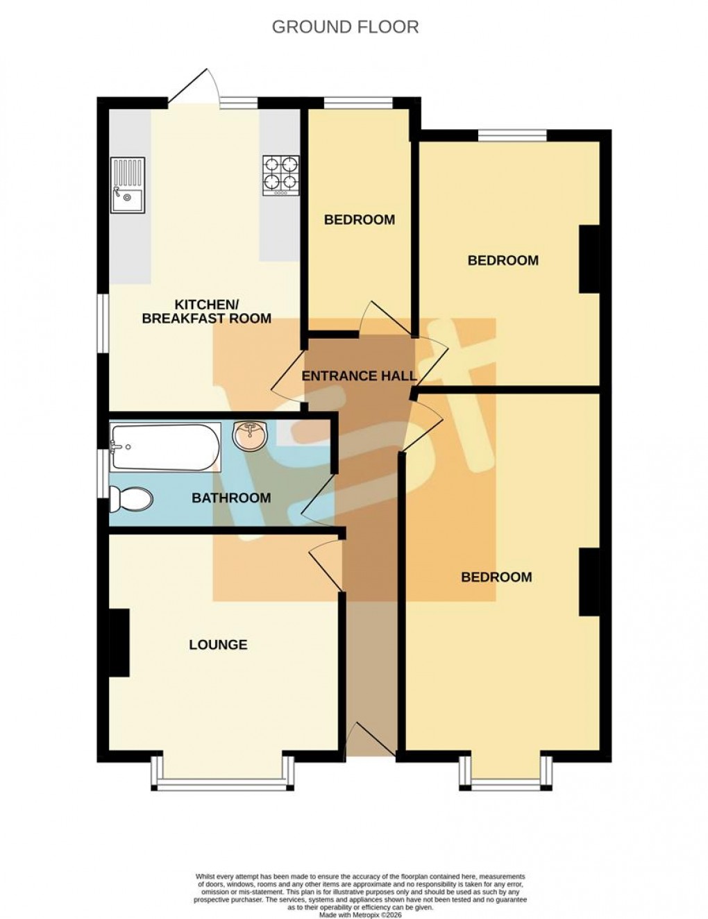 Floorplan for Lonsdale Road, Southend