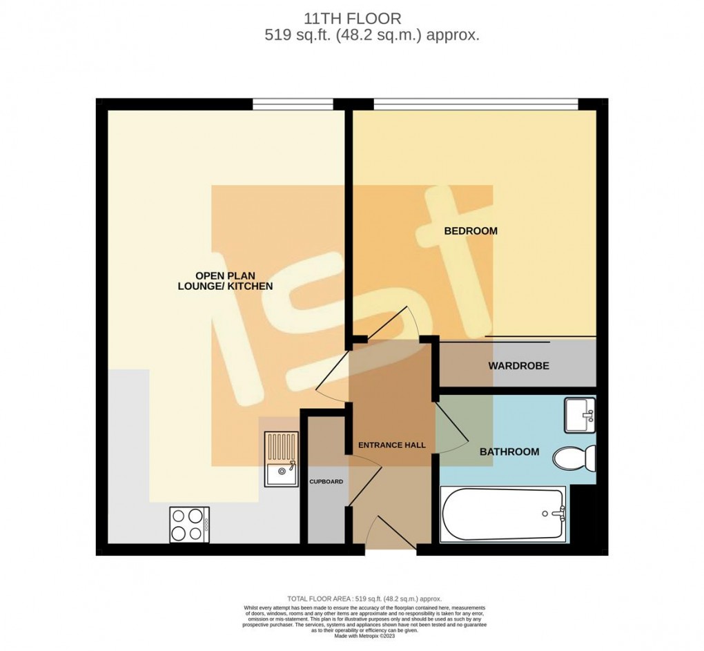 Floorplan for Southchurch Avenue, Southend-On-Sea