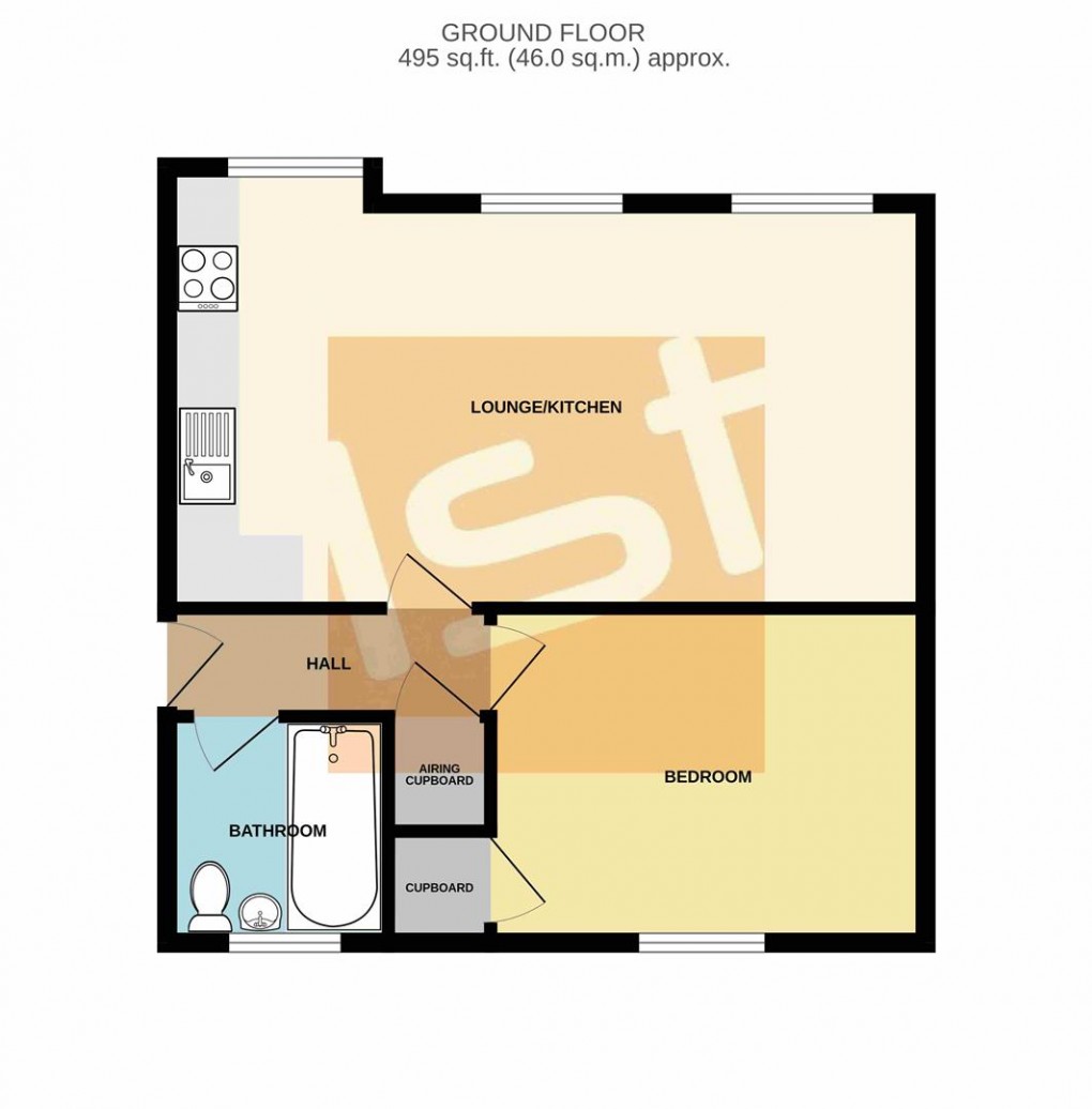 Floorplan for Southchurch Avenue, Southend On Sea
